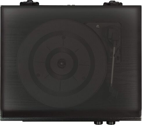 Crosley CR7010A-BK Ridgemont 3-Speed Turntable with Bluetooth, AM/FM Radio, CD Player, Cassette Deck, and Aux-in in Saudi Arabia