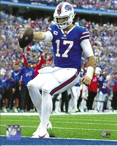 بافالو بيلز قورتربك جوش ألين 8x10 لمس أسفل صورة الصورة in Kuwait