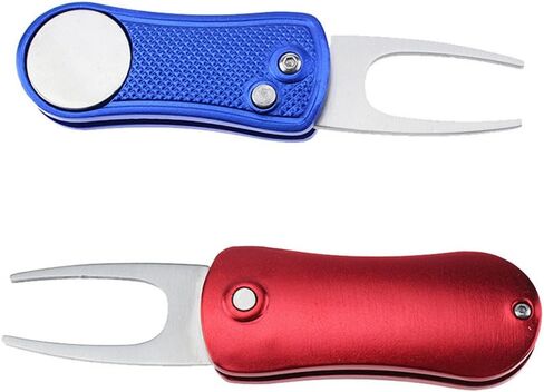 قطعتان من أداة إصلاح ديفت جولف - شفرة مفاتيح من الفولاذ المقاوم للصدأ مع علامة كروية قابلة للفصل in Kuwait