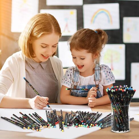 Pasimy 120 Pcs Reading Motivational Pencils Bulk Black Novelty Wooden Pencils with Eraser Classroom Inspirational Pencils with Sayings for Kids Student Teacher School Reward Gifts Stationery Party in Saudi Arabia