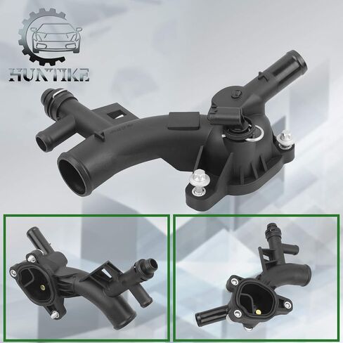 25193922 منفذ مياه مبرد المحرك لسيارة Chevy 2011-2016 Cruze 2013-2020 Trax 2012-2020 Sonic 2013-2019 Encore 1.4L - الجزء # 902-846 مبيت منظم حرارة المبرد in Kuwait