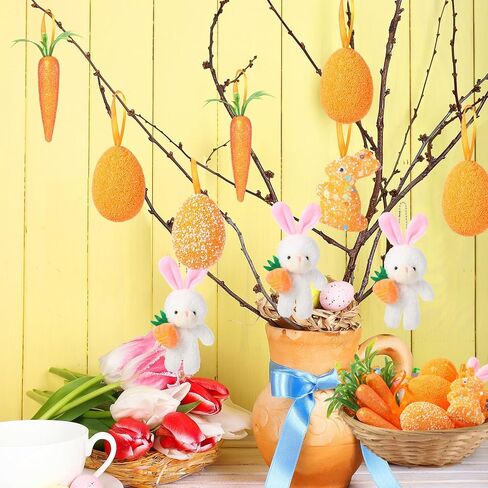 43 Pcs St. Patricks Day Tree Decorations Tree Ornaments St Patrick's Day Tree Topper Hat Bow Ribbon Tree Shamrock Coins Hanging Ornaments for Home Table Tree Party in Saudi Arabia