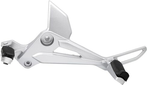 Minho Motorcyle Footpegs Right & Left Side in Aluminium Alloy Material Compatible with Honda Grom 2013-2016 Msx 125 SF, Black Color in Saudi Arabia