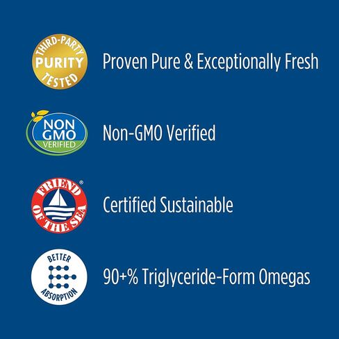 Nordic Naturals ProOmega Junior - زيت السمك، 340 مجم EPA، 245 مجم DHA، دعم صحة الجهاز العصبي والجهاز العصبي والعين وتطوير الجهاز المناعي*، نكهة الفراولة، 90 كبسولة هلامية ناعمة in Kuwait