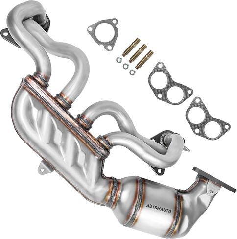 المحول الحفاز الخلفي متوافق مع شيفروليه إكوينوكس/جي إم سي تيرين 2010 2011 2012 2013 2014 2015 2016 2017 2.4L l4 المحول الحفاز المباشر المناسب Euro 6 54850 (متوافق مع وكالة حماية البيئة) in Kuwait