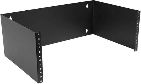 Monoprice 12.25 by 19 by 12 -Inch 7U Wall Mount Bracket 108628 , Black in Saudi Arabia