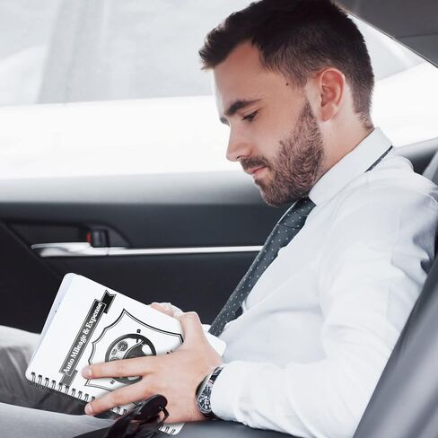 Fainne 4 قطع السيارات الأميال والنفقات دفتر الأميال كتاب تعقب الأميال 5 × 7.87 بوصة تتبع الأعمال دفتر تعقب النفقات دفتر الملاحظات سجل الكتب الأعمال الصغيرة مسك الدفاتر للسيارات، 60 صفحة in Saudi Arabia
