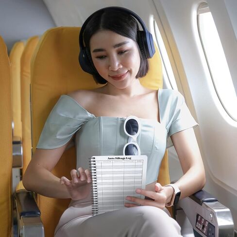 Fainne 4 قطع السيارات الأميال والنفقات دفتر الأميال كتاب تعقب الأميال 5 × 7.87 بوصة تتبع الأعمال دفتر تعقب النفقات دفتر الملاحظات سجل الكتب الأعمال الصغيرة مسك الدفاتر للسيارات، 60 صفحة in Saudi Arabia