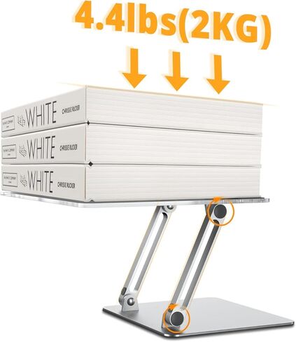 حامل كتب أكريليك، حامل عرض الكتب، حامل كمبيوتر محمول شفاف، قابل للطي، للكتب/الكمبيوتر اللوحي/قارئ الكتب الإلكترونية/الكمبيوتر المحمول، مشابك صفحات قابلة للسحب، ارتفاع وزاوية قابلة للتعديل، القراءة، الدراسة، WFH، الطبخ in Kuwait