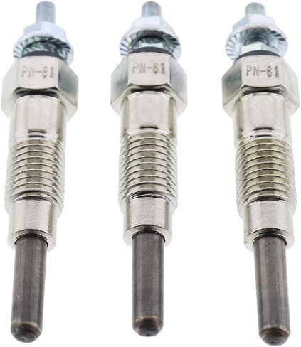 YIHETOP 3X Glow Plugs 15951-65510 15951-65512 For Kubota D1102 D1302 D650 D750 D850 D950 in Kuwait