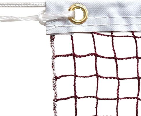 شبكة كرة الريشة مع حقيبة حمل، خياطة جانبية واحدة، شبكة بديلة لتنس الريشة من البولي بروبيلين والنايلون، شبكة رياضية للتدريب اليومي والمنافسة، سهلة الإعداد 20 قدم × 2.5 قدم in Kuwait