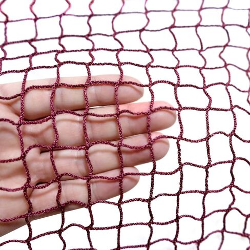 شبكة كرة الريشة مع حقيبة حمل، خياطة جانبية واحدة، شبكة بديلة لتنس الريشة من البولي بروبيلين والنايلون، شبكة رياضية للتدريب اليومي والمنافسة، سهلة الإعداد 20 قدم × 2.5 قدم in Kuwait