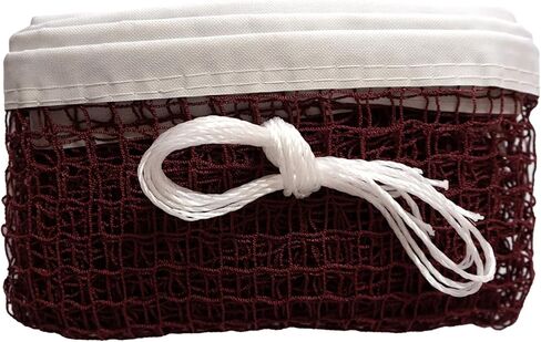 شبكة كرة الريشة مع حقيبة حمل، خياطة جانبية واحدة، شبكة بديلة لتنس الريشة من البولي بروبيلين والنايلون، شبكة رياضية للتدريب اليومي والمنافسة، سهلة الإعداد 20 قدم × 2.5 قدم in Kuwait