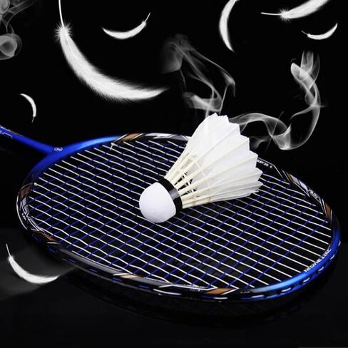 عبوة من 12 كرة تنس الريشة من ريش الإوز مع متانة كبيرة وثبات وتوازن لممارسة التدريب العائلي في الأماكن المغلقة والمفتوحة in Kuwait