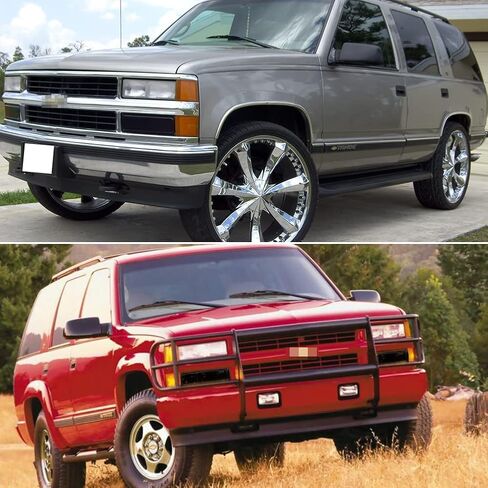 عدسات مدخنة متوافقة مع 1988 1989 1990 1991 1992 1993 1994 1995 1996 1997 1998 GMC Chevy C/K 1500/2500/3500 شاحنة أمامية زاوية الانعطاف لإشارة وقوف السيارات 5976838، 5976837 in Saudi Arabia
