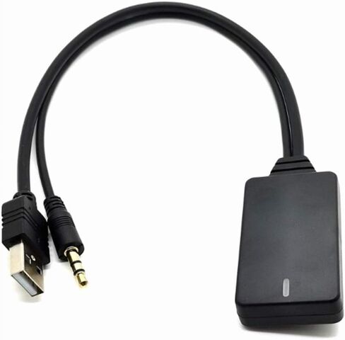 محول استقبال موسيقى بلوتوث لاسلكي داخل السيارة كابل AUX USB لسيارات BMW E90 E91 E92 E93، محول بلوتوث كابل بث الوسائط Inerface لدمج BMW i-pod in Kuwait