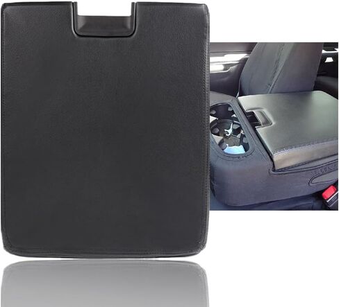 غطاء مسند ذراع لوحدة التحكم المركزية PIT66، متوافق مع 2008-2014 Chevy Silverado GMC Sierra/ 07-13 Tahoe Avalanche Yukon(XL)، أسود، رقم OEM 20864151، 20864153، 20864154 in Saudi Arabia