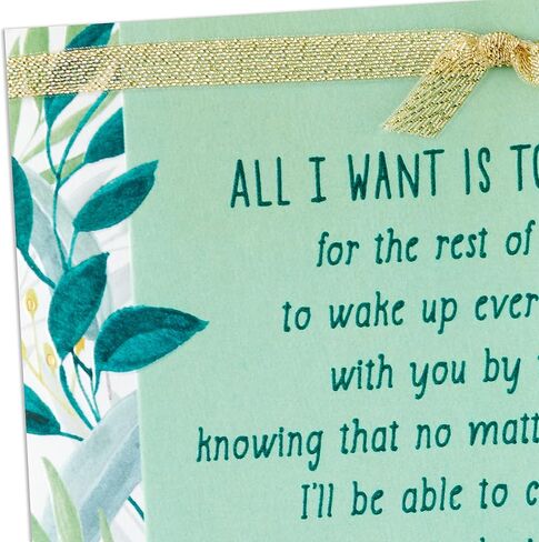 Hallmark Valentine's Day Card for Her (We're Meant to Be) for Anniversary, Romantic Birthday, Everyday Love in Kuwait