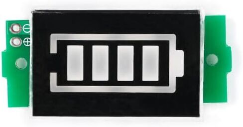 5Pcs Battery Capacity Indicator Module 1S 2S 3S 4S 5S 6S 7S 8S 3-34V Lithium Battery Charge Indicator Module Green LED Display 5mA in Saudi Arabia