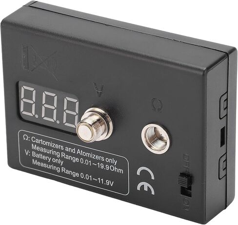Coil Resistance Tester, Accurate Wiring Burning Function Small Error Wire OHM Meter for DIY in Saudi Arabia