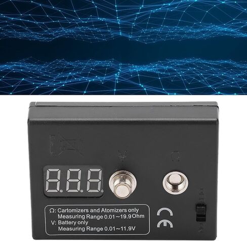 Coil Resistance Tester, Accurate Wiring Burning Function Small Error Wire OHM Meter for DIY in Saudi Arabia
