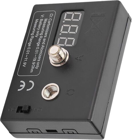 Coil Resistance Tester, Accurate Wiring Burning Function Small Error Wire OHM Meter for DIY in Saudi Arabia