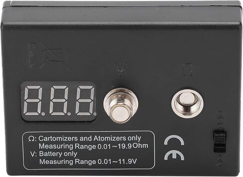 Coil Resistance Tester, Accurate Wiring Burning Function Small Error Wire OHM Meter for DIY in Saudi Arabia