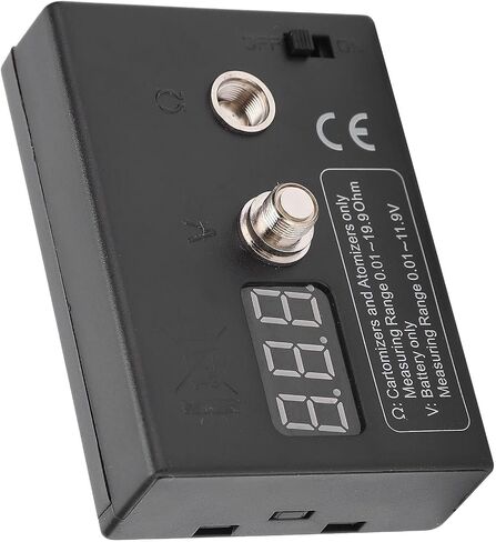 Coil Resistance Tester, Accurate Wiring Burning Function Small Error Wire OHM Meter for DIY in Saudi Arabia