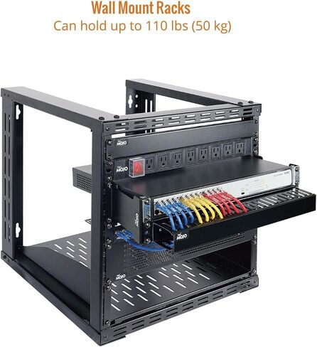 حامل شبكة مثبت على الحائط 12U إطار مفتوح بعمق 15.8 بوصة لبيانات الخادم/AV/IT/الاتصالات/معدات الكمبيوتر/لوحة التوصيلات الثقيلة in Saudi Arabia