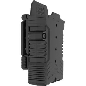 Ambidextrous Belt Clip Charger Port, ar15 Charger Port for AR15 M4 M16 / 5.55mm Charger Port, black / black