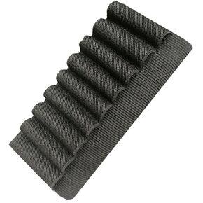 9 Rounds Shotgun Shell Holder Buttstock Wear Resistant Tactical Cartridges Sturdy Ammo Pouch Carrier Holder for Elastic Buttstock Hunting Shotguns Rifle