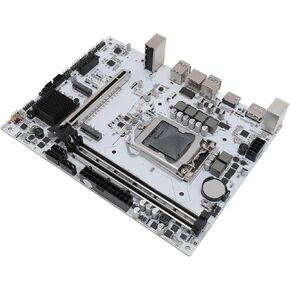 H410M DH Mining Mainboard, LGA 1200 Motherboard,M ATX Motherboard, Channel DDR4, DisplayPort HD Output with Stable Performance for Intel 10th Generation CPU
