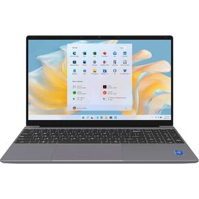 Windows 11 Laptop Computer, 15.6'' FHD IPS Student Laptops, Intel Celeron N5095 4-Core Processor, 12GB RAM + 512GB SSD up to Expandable 1TB, 2.4G+5G WiFi, 2 Years Warranty, Long Battery Life