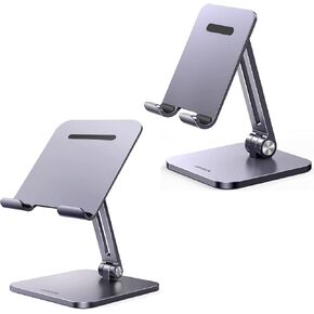 UGREEN Tablet Stand Holder Grey Bundle with Phone Stand