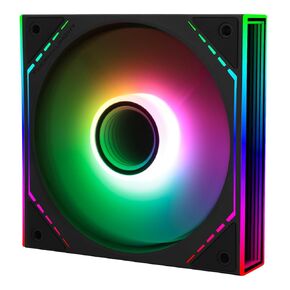 Thermalright TL-M12R-S 120mm ARGB CPU Fan, with 1500RPM Speed, Quiet 4pin PWM PC Inverted Fan, for S-FDB Bearing CPU Cooler,ARGB Light Effect with Infinite Mirrors on Both Sides