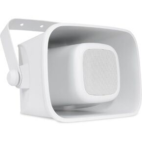 Pure Resonance Audio H6 Indoor/Outdoor Horn Speaker - 6.5" 60 Watts 4 Ohm/70V/100V PA Loudspeaker, Mounting Bracket Included