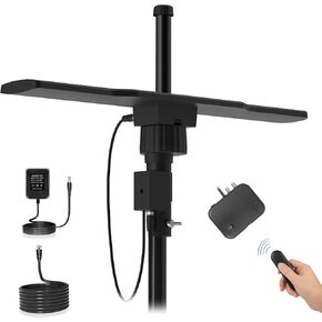 TV Antenna for Smart TV Jadeley, 650+ Miles Long Range Digital TV Antenna Indoor，HD Digital TV Antenna Supports 4K 1080P HD
