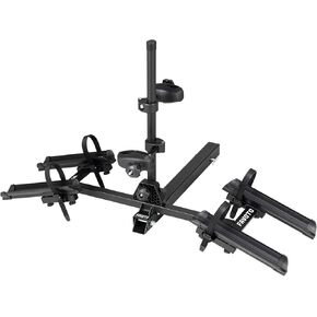 Favoto Hitch Bicycle Car Rack for 2 Bikes, Bike Rack for Cars SUVs with 2-Inch Receiver, Sturdy Bike Rack Hitch Mount Fit Road Bikes and Mountain Bikes