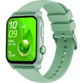 QTLLBT 9 Languages ​​Translation Watch Smart Watch Bluetooth Call (Answer/Make Calls) Fitness Tracker IP68 Waterproof 100+ Sports Heart Rate Sleep Android iPhone Men and Women Smart Watch (Black)