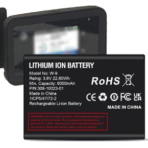 6000mAh Battery for W-9, Upgrade New 0 Cycle Higher Capacity Battery Replacement for Verizon Jetpack AC791L Netgear AC810 AT&T Unite Explore 815S