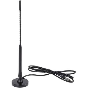 uxcell Black DC 12V Magnetic Base Car Vehicle Roof AM FM Antenna Radio Signal Aerial