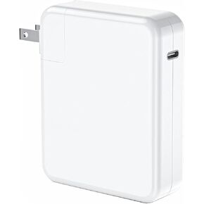 140W USB-C Charger for MacBook Pro 14 "، 16" (2021،2022،2023) ، 2024 MacBook Pro M4 ، MacBook Air 13 "، 15" (2022 ، 2023 ، 2024 ، M1 ، M2 ، M3 ،) ، 96W ADAPTER (PD-140W) (0)