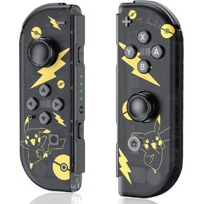 EYZPWE for Nintendo Switch Controller, Swithc Controller Replacement for Switch/Lite/OLED with Double Vibration/Wake-Up/Screenshot/Motion