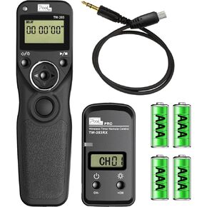 Pixel Wireless Shutter Remote Release Control TW283 for Sony A99II, A77II, A58, A68, A7, A7II, A7R, A7RII, A7S, A7SII, A3000, A5100, A5000 A6000