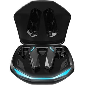 GM2 Pro Earbuds, Low Latency Bluetooth 5.3 Wireless Earbuds, IPX5 Waterproof, Built-in Noise-canceling Call Microphone, Gaming Headphones with Charging Box (Black)
