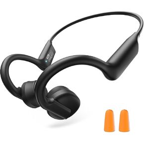 سماعات سماعات الأذن المفتوحة بوتوث عظم سماعات اللاسلكي ، 2025 جديدة من Bluetooth 5.3 سماعات أذن رياضية لاسلكية مع ميكروفون ، 12 ساعة من سماعات الأذن IPX5 مقاومة للماء للتدريبات على تمارين التمرينات الرياضية