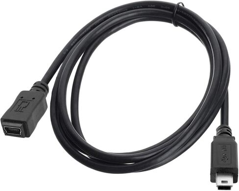 كابل تمديد USB Mini Mini ، USB 2.0 MINI USB 5Pin ذكور إلى الإناث كابل تمديد بيانات نقل البيانات من أجل CAM/GPS/Camera 4.92 قدم/1.5M in Kuwait