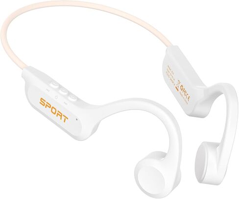 سماعات رأس CXK Bone Conduction Bluetooth 5.3 سماعات أذن مفتوحة مع ميكروفون، صوت عالٍ ممتاز 8 ساعات وقت تشغيل سماعات بلوتوث، سماعة رأس رياضية مقاومة للماء IPX6 للجري وركوب الدراجات والمشي in Kuwait