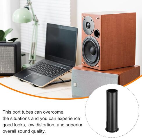 meccanixity 8pcs 26x95mm/1 x 3.7 بوصة مكبر صوت أنبوب أنبوب sprofer Bass Box Tube Woofer Bofer Box Pox Bass Air Port for DJ/PA Seeper Cabinets in Kuwait