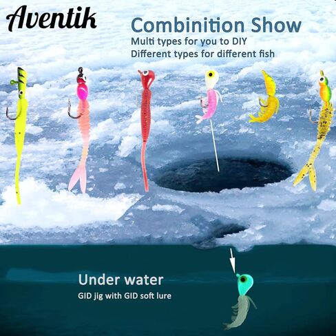 Aurora 26 inch Ice Fishing Rod Kit in Saudi Arabia